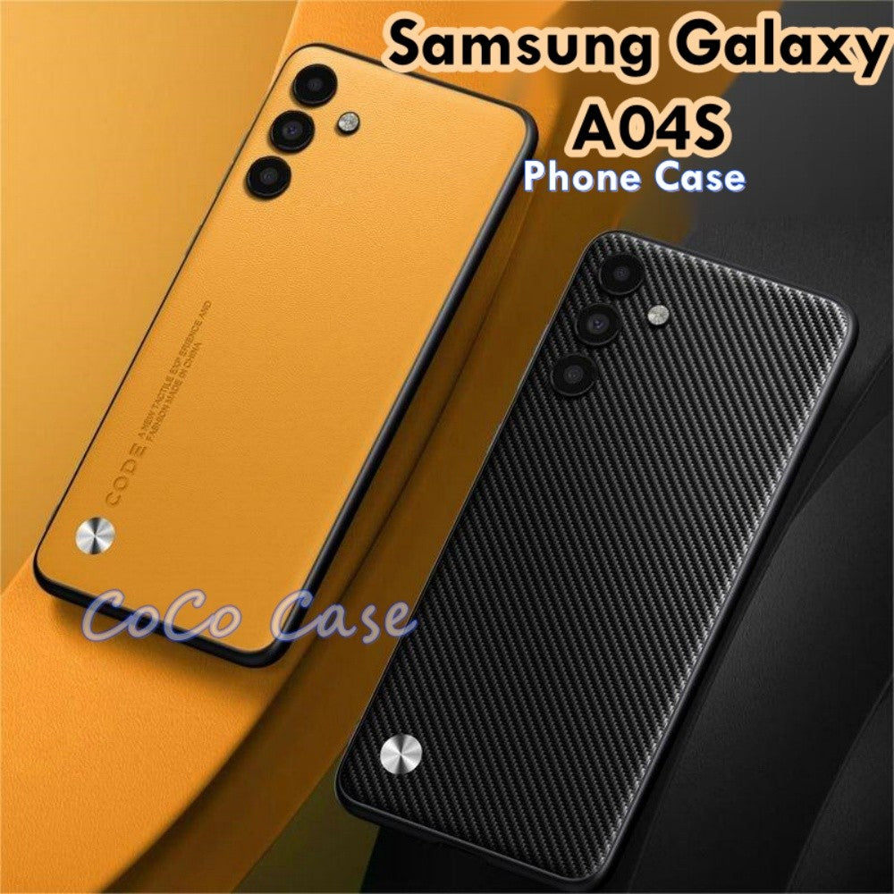 For Samsung Galaxy A04S Cover Silicone Professional Full Case Classic Simple Solid Color Phone Case Cover sweatproof