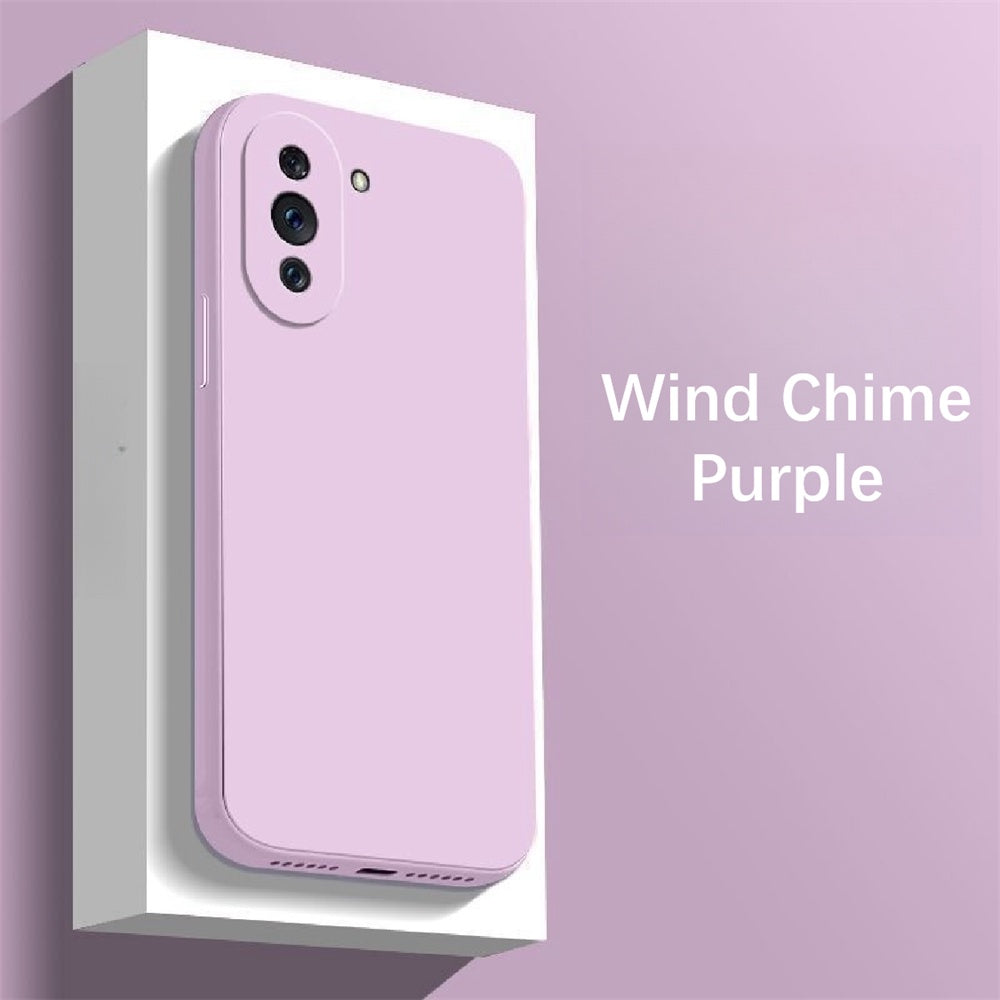 For Huawei Nova 10 Cover Drop and wear resistant Silicone Full Case Classic Simple Solid Color Phone Case Cover
