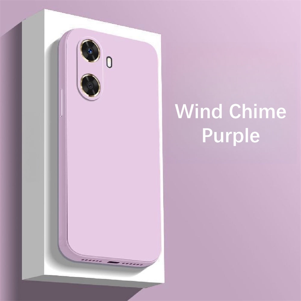 For Huawei Enjoy 60 Pro Cover Drop and wear resistant Silicone Full Case Classic Simple Solid Color Phone Case Cover