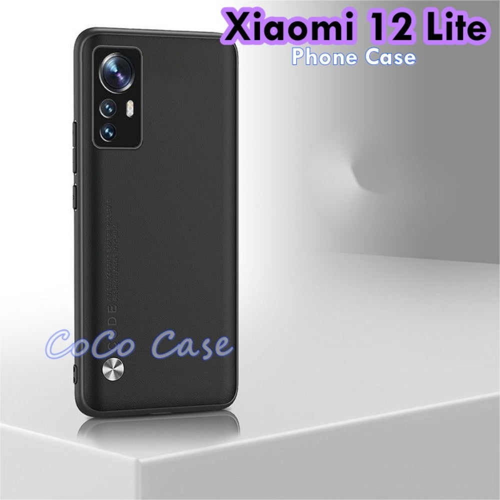 For Xiaomi 12 Lite Cover Silicone Professional Full Case Classic Simple Solid Color Phone Case Cover sweatproof