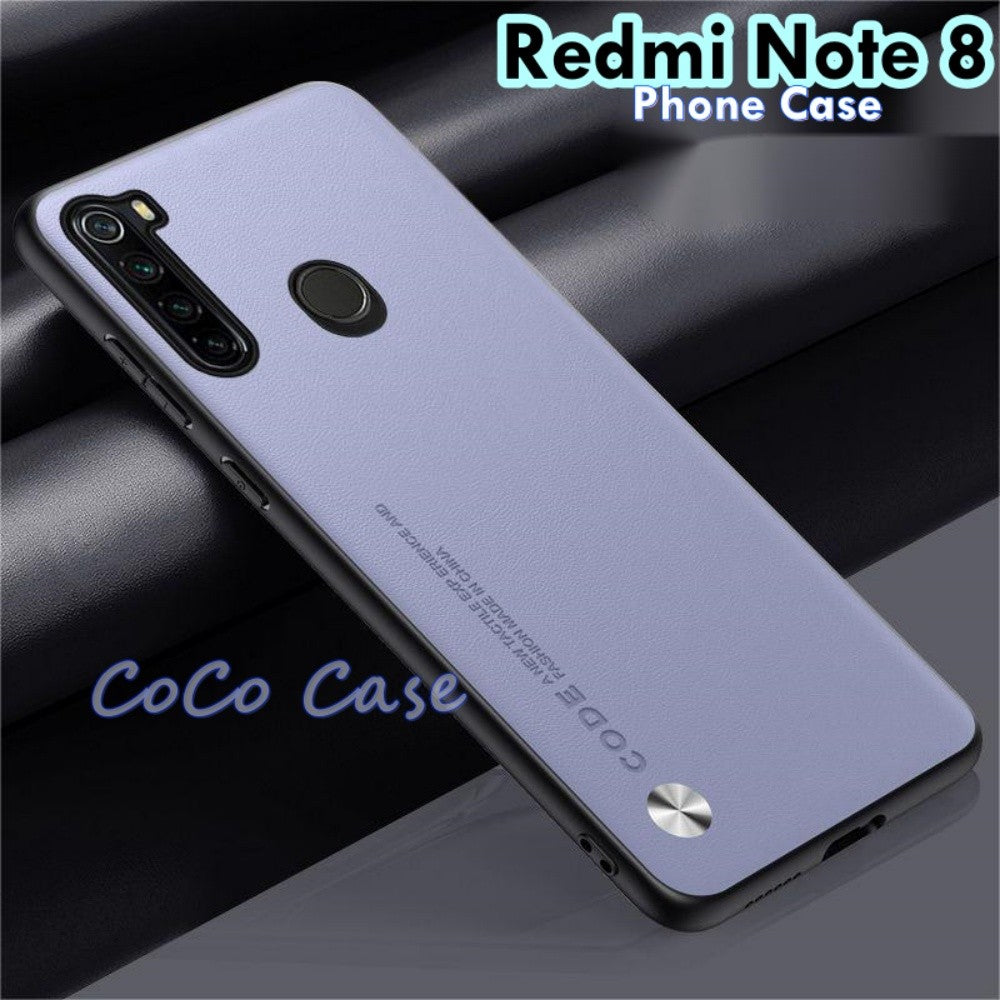 For Redmi Note 8 Cover Silicone Professional Full Case Classic Simple Solid Color Phone Case Cover sweatproof