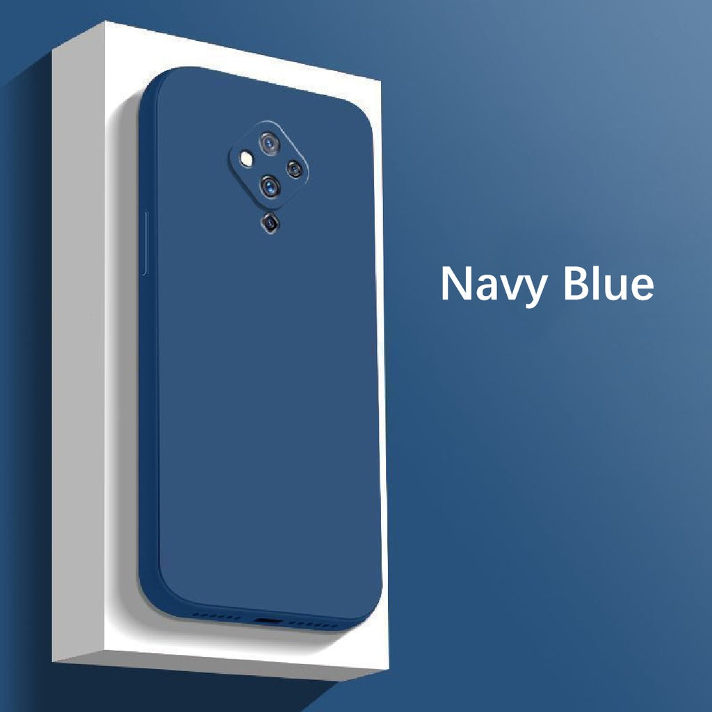 For VIVO S5 Cover Drop and wear resistant Silicone Full Case Classic Simple Solid Color Phone Case Cover