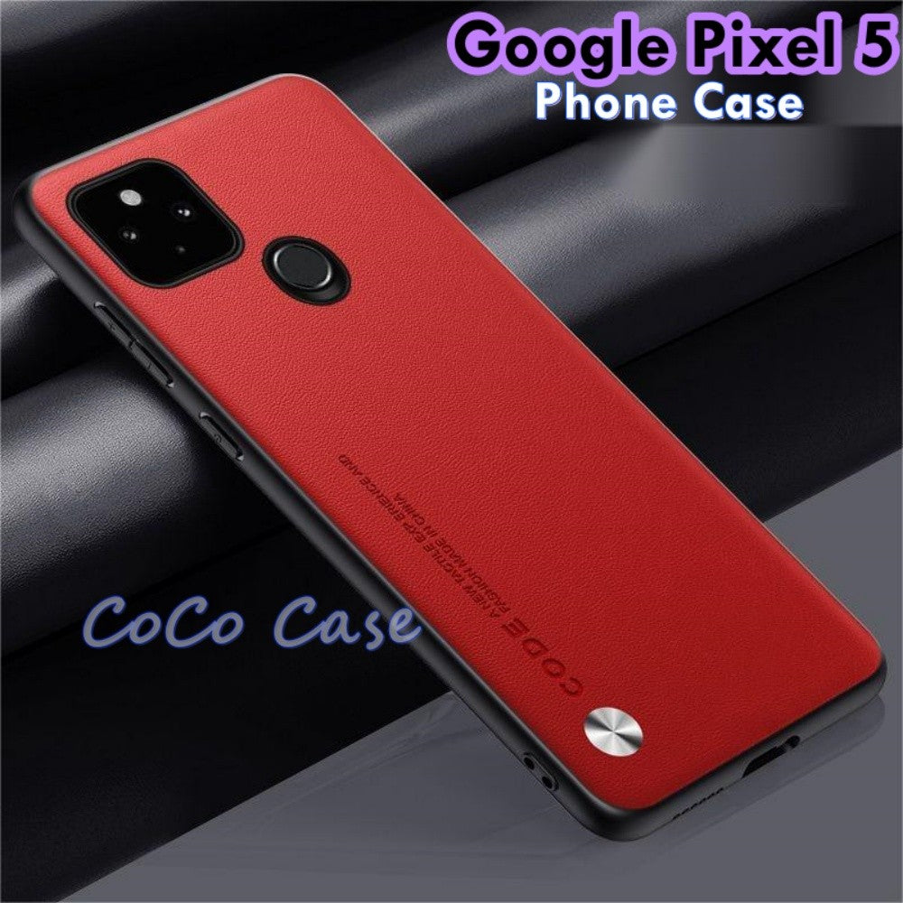 For Google Pixel 5 Cover Silicone Professional Full Case Classic Simple Solid Color Phone Case Cover sweatproof