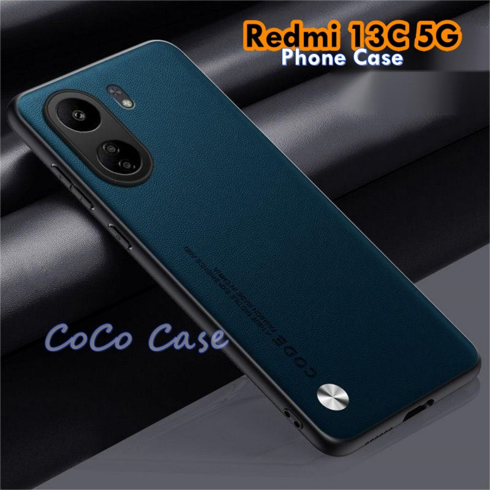 For Redmi 13C 5G Cover Silicone Professional Full Case Classic Simple Solid Color Phone Case Cover sweatproof