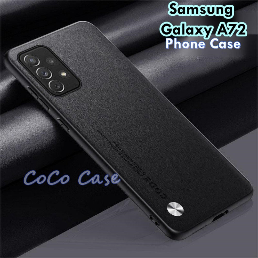 For Samsung Galaxy A72 Cover Silicone Professional Full Case Classic Simple Solid Color Phone Case Cover sweatproof