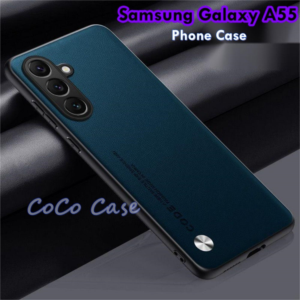 For Samsung Galaxy A55 Cover Silicone Professional Full Case Classic Simple Solid Color Phone Case Cover sweatproof
