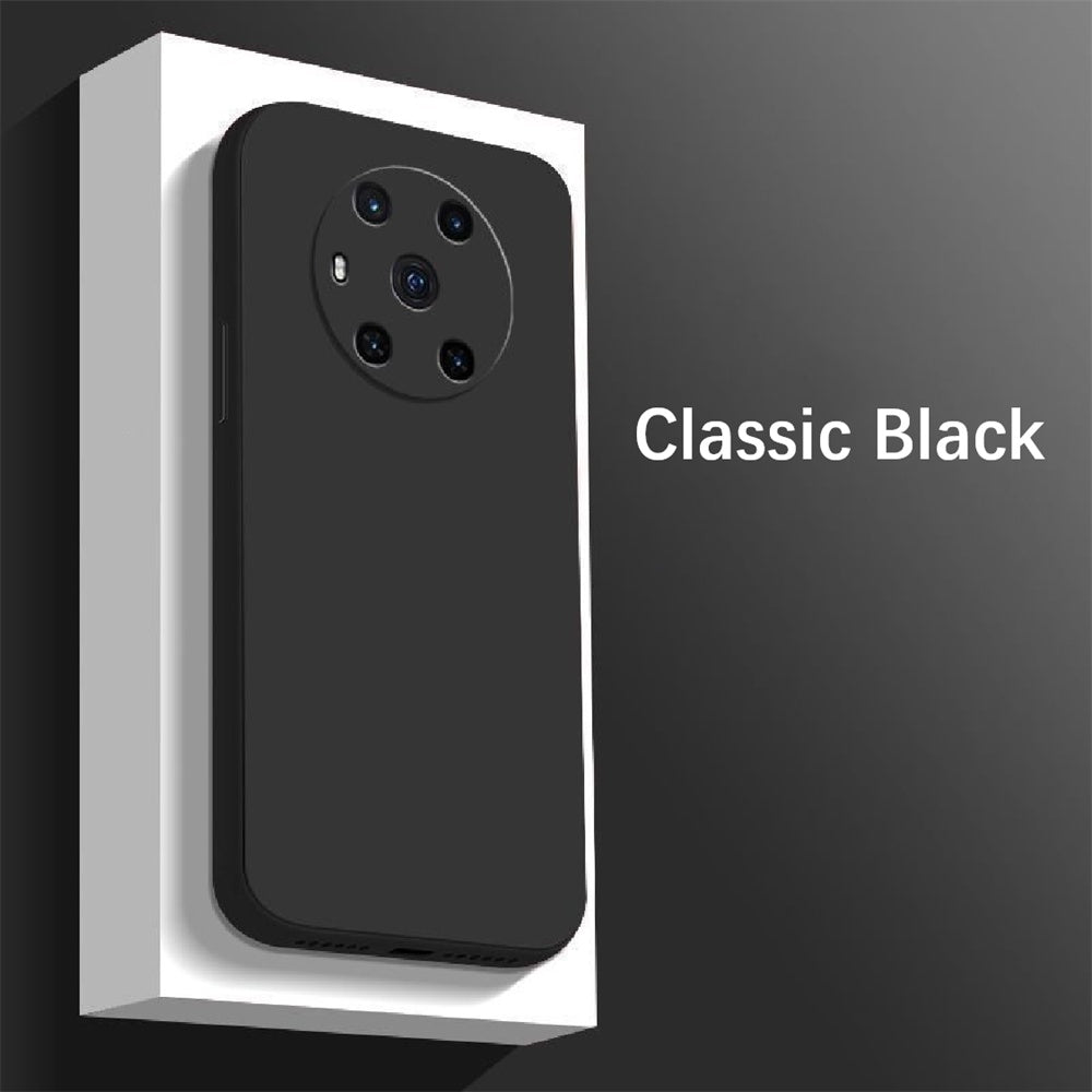 For Honor Magic 3 Cover Drop and wear resistant Silicone Full Case Classic Simple Solid Color Phone Case Cover