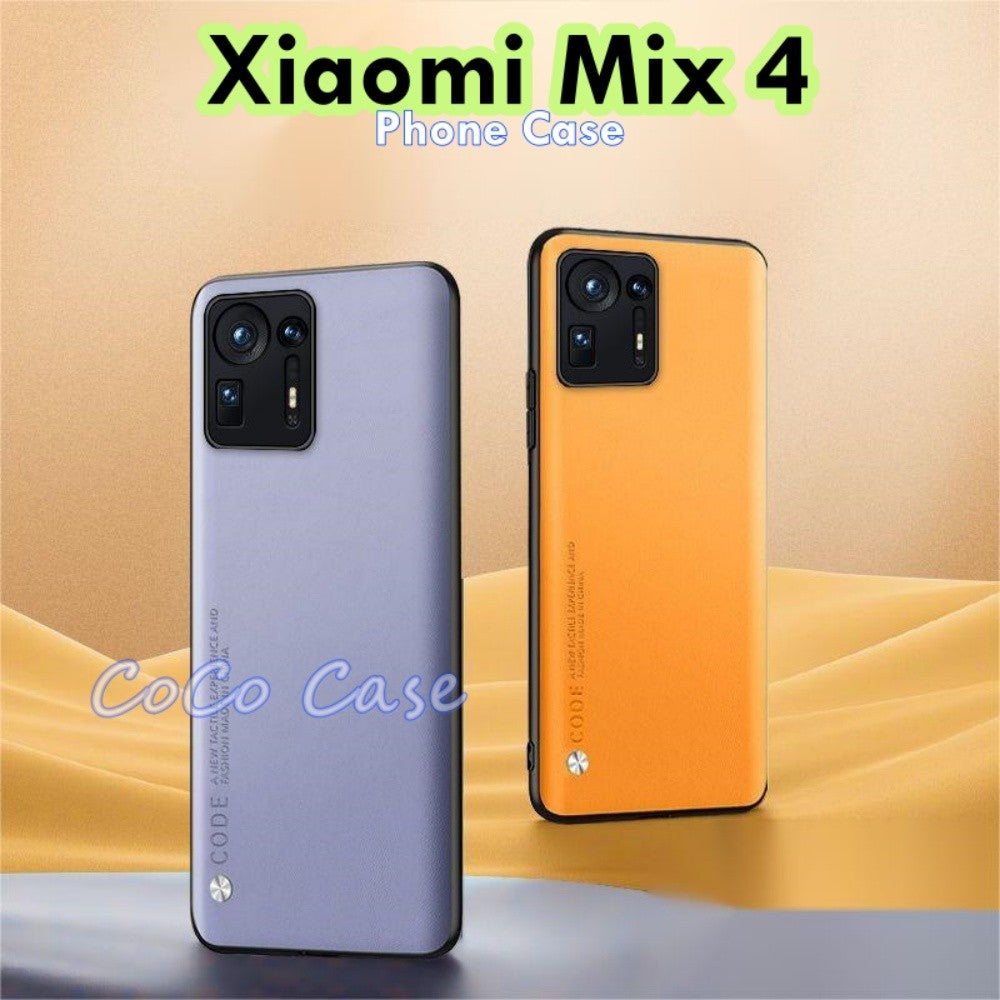 For Xiaomi Mix 4 Cover Silicone Professional Full Case Classic Simple Solid Color Phone Case Cover sweatproof
