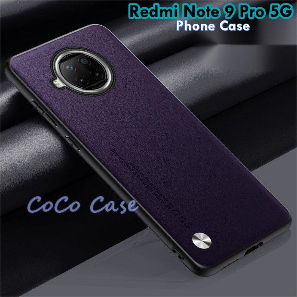 For Redmi Note 9 Pro 5G Cover Silicone Professional Full Case Classic Simple Solid Color Phone Case Cover sweatproof