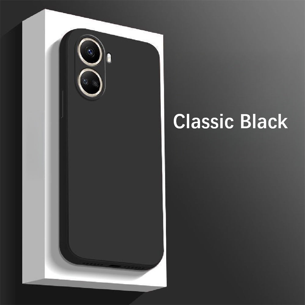 For Huawei Nova 10SE Cover Drop and wear resistant Silicone Full Case Classic Simple Solid Color Phone Case Cover