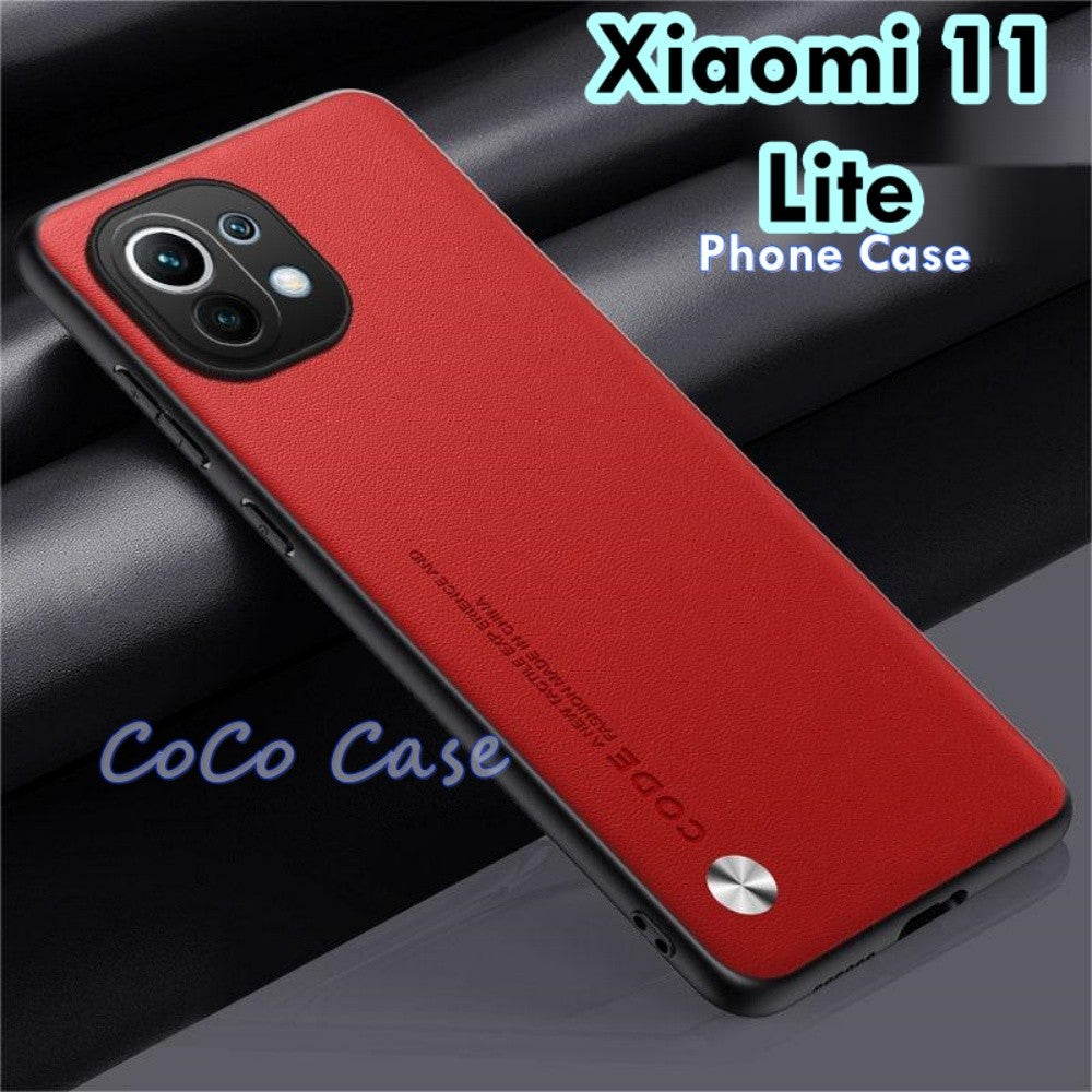 For Xiaomi 11 Lite Cover Silicone Professional Full Case Classic Simple Solid Color Phone Case Cover sweatproof