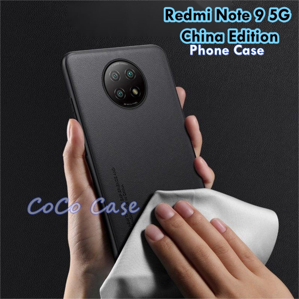 For Redmi Note 9 5G China Edition Cover Silicone Professional Full Case Classic Simple Solid Color Phone Case Cover sweatproof