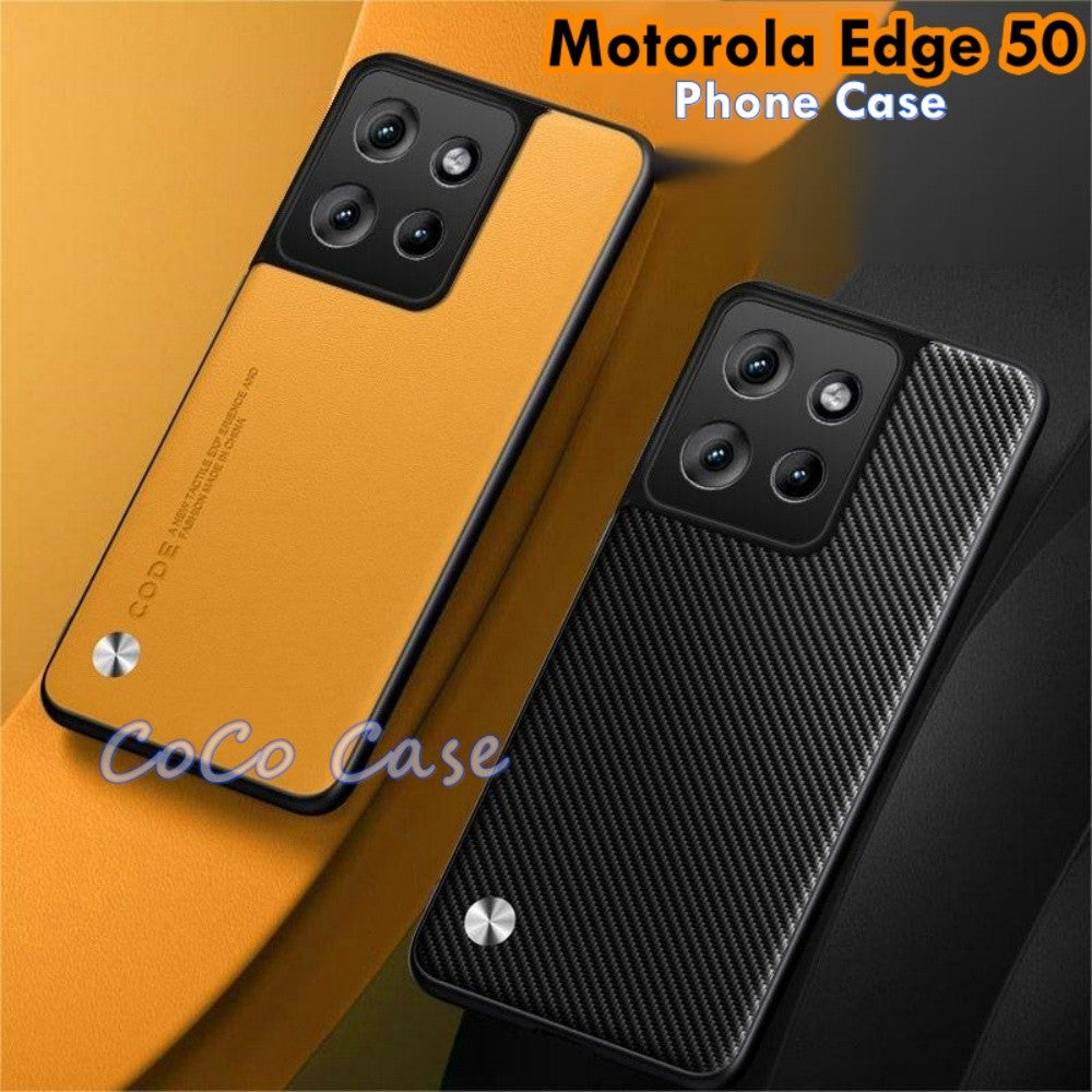 For Motorola Edge 50 Cover Silicone Professional Full Case Classic Simple Solid Color Phone Case Cover sweatproof