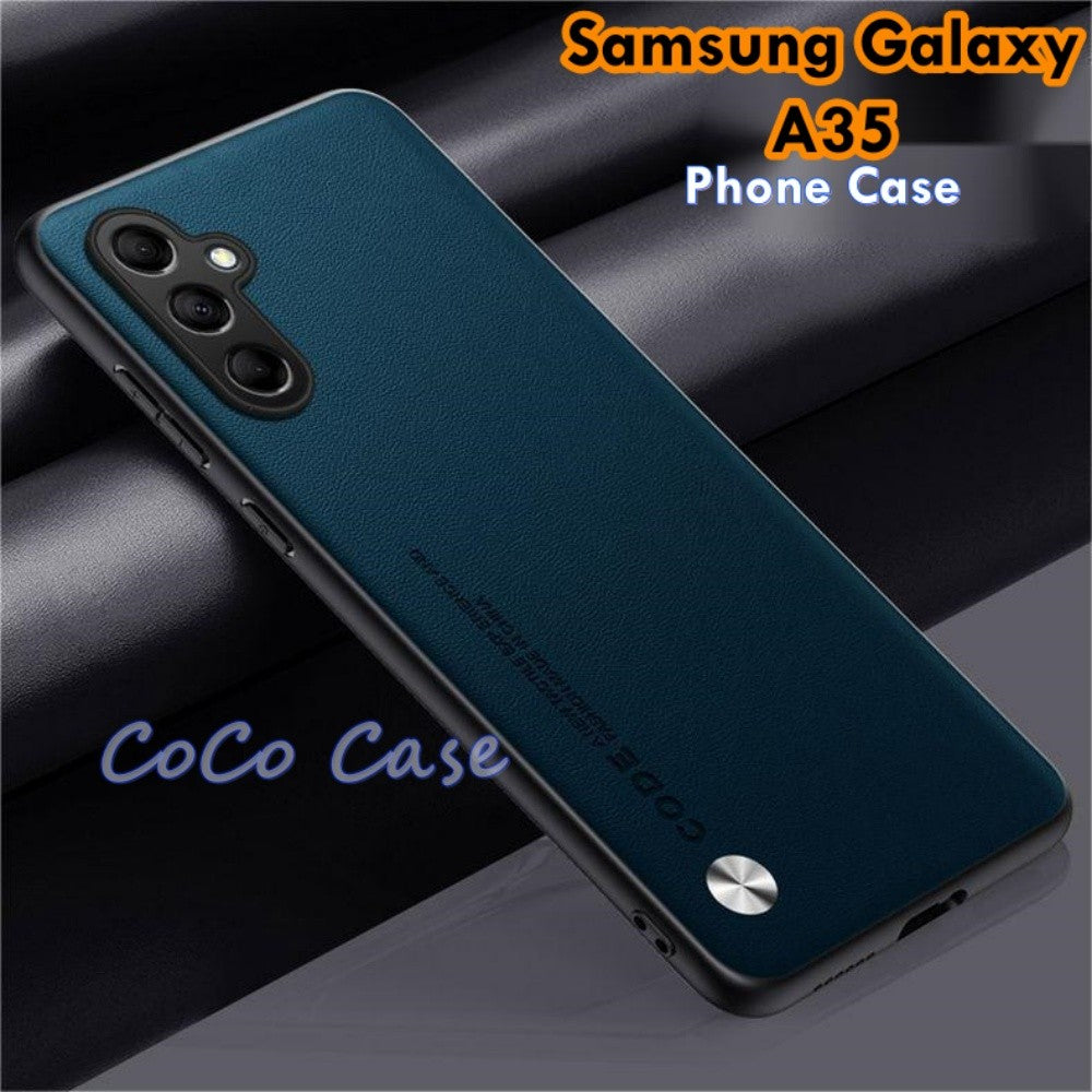 For Samsung Galaxy A35 Cover Silicone Professional Full Case Classic Simple Solid Color Phone Case Cover sweatproof