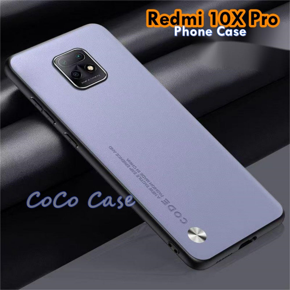 For Redmi 10X Pro Cover Silicone Professional Full Case Classic Simple Solid Color Phone Case Cover sweatproof