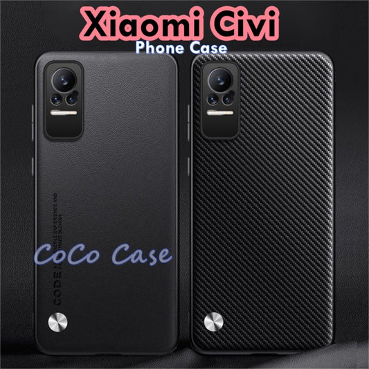 For Xiaomi Civi Cover Silicone Professional Full Case Classic Simple Solid Color Phone Case Cover sweatproof