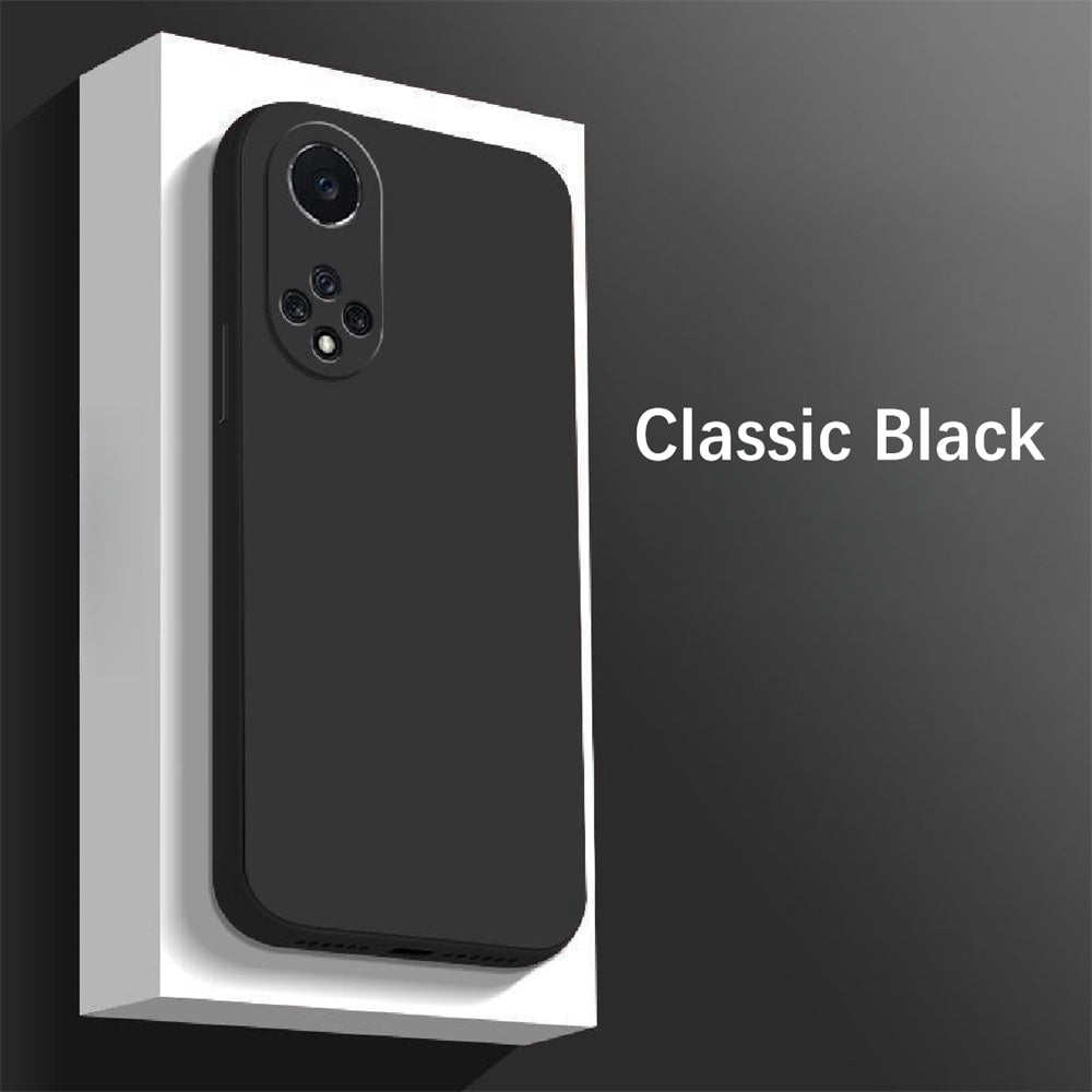 For Huawei Nova 9 Pro Cover Drop and wear resistant Silicone Full Case Classic Simple Solid Color Phone Case Cover