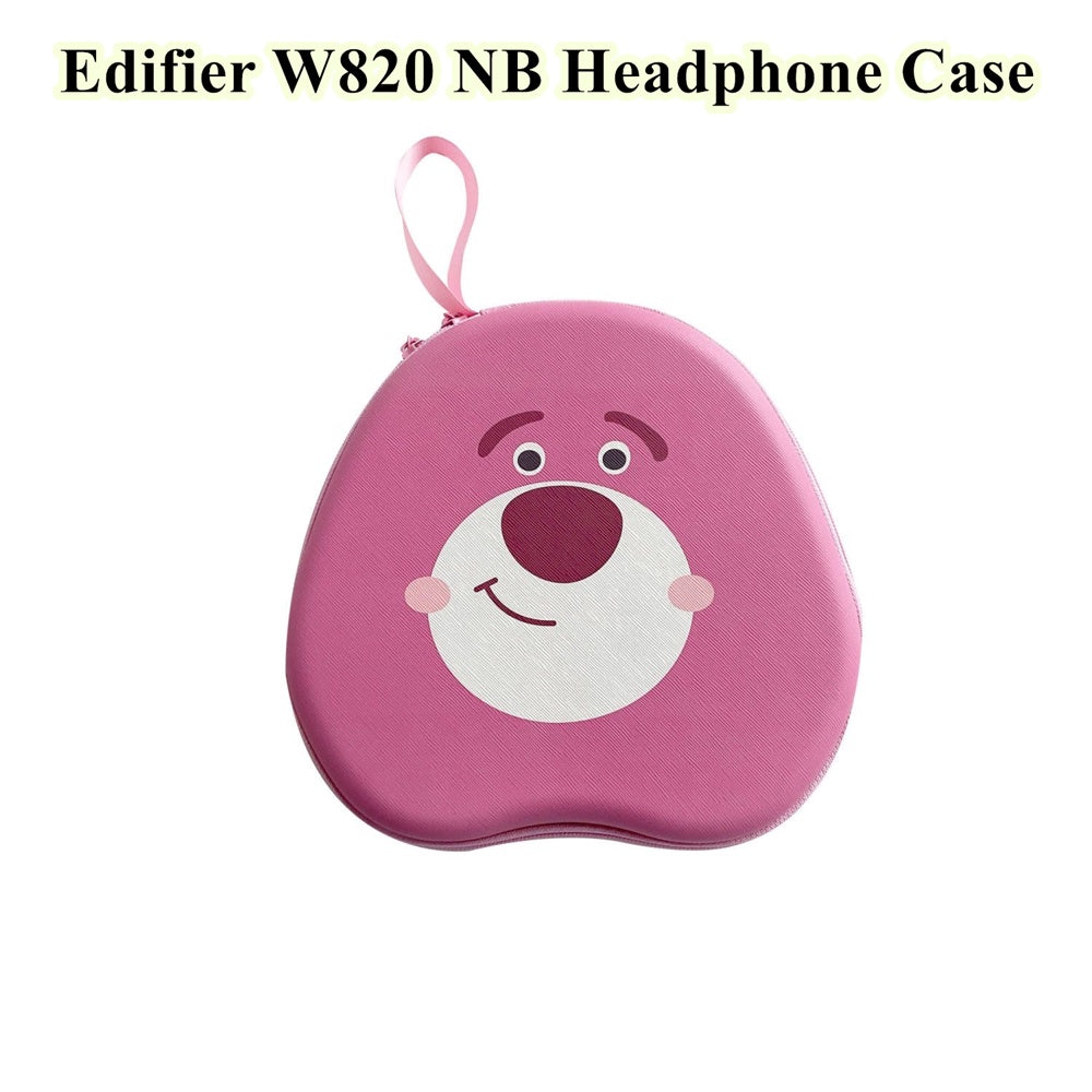 For Edifier W820 NB Headphone Case Cartoon Creative Patterns Headset Earpads Storage Bag Casing Box