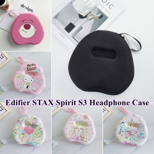 For Edifier STAX Spirit S3 Headphone Case Cartoon Creative Patterns Headset Earpads Storage Bag Casing Box