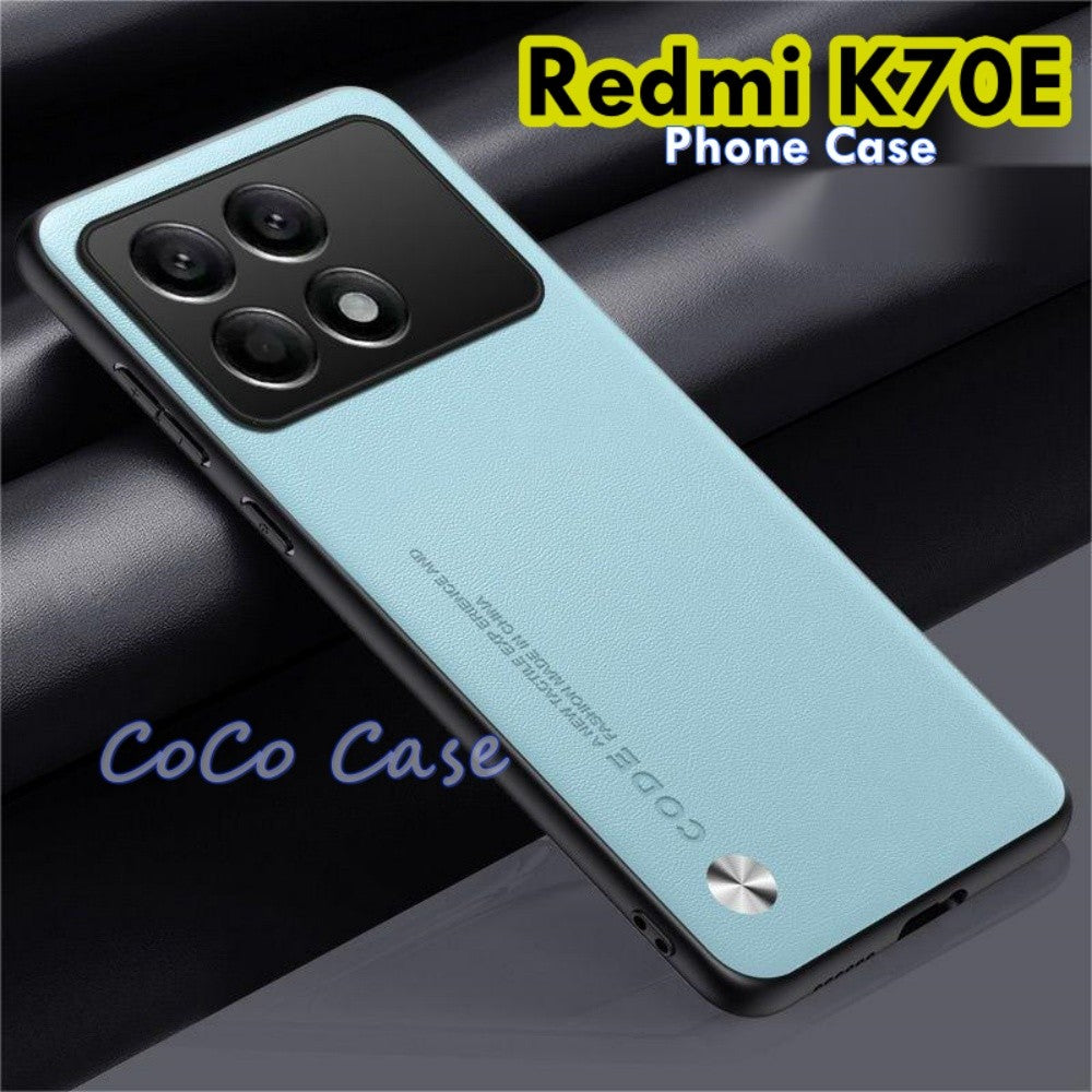 For Redmi K70E Cover Silicone Professional Full Case Classic Simple Solid Color Phone Case Cover sweatproof
