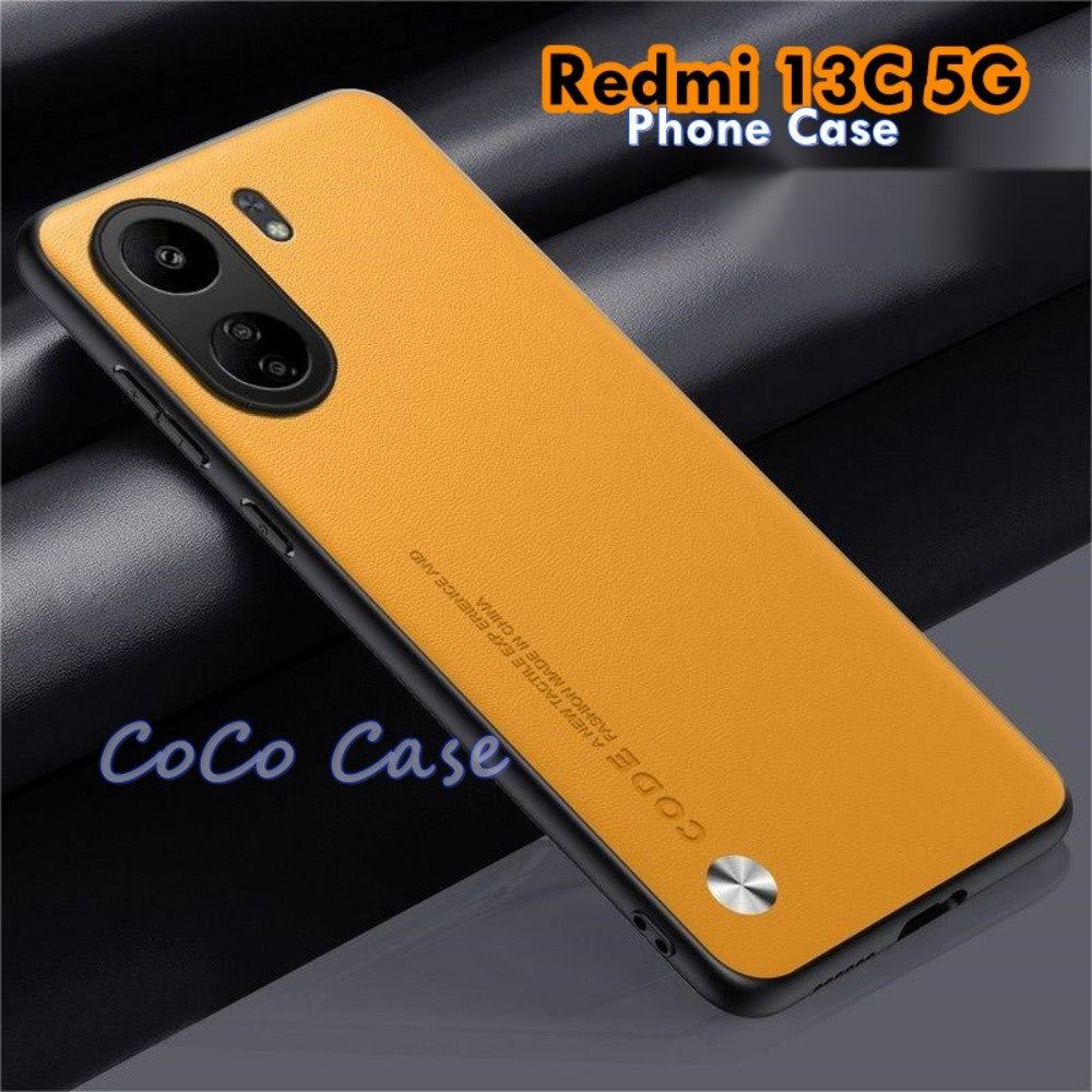 For Redmi 13C 5G Cover Silicone Professional Full Case Classic Simple Solid Color Phone Case Cover sweatproof