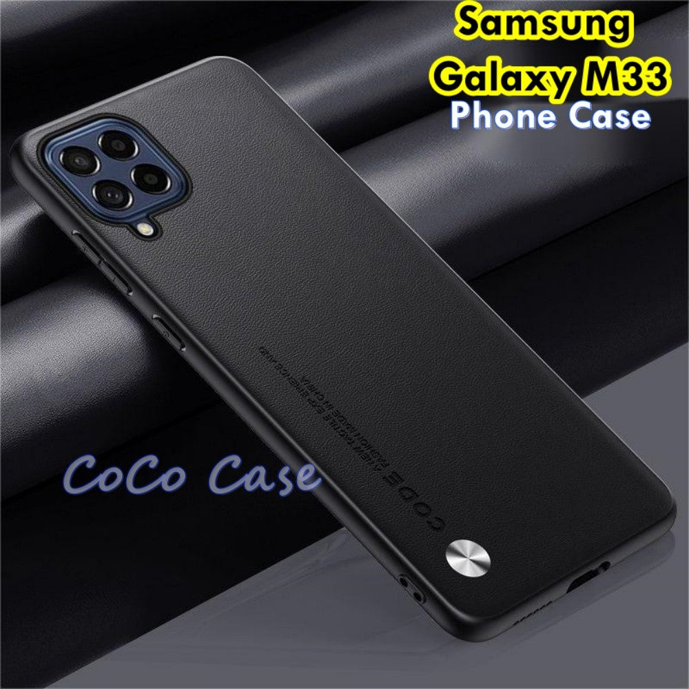 For Samsung Galaxy M33 Cover Silicone Professional Full Case Classic Simple Solid Color Phone Case Cover sweatproof