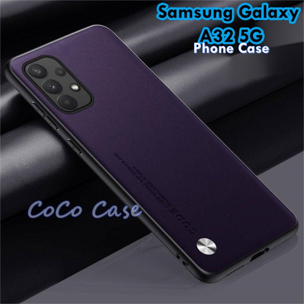 For Samsung Galaxy A32 5G Cover Silicone Professional Full Case Classic Simple Solid Color Phone Case Cover sweatproof