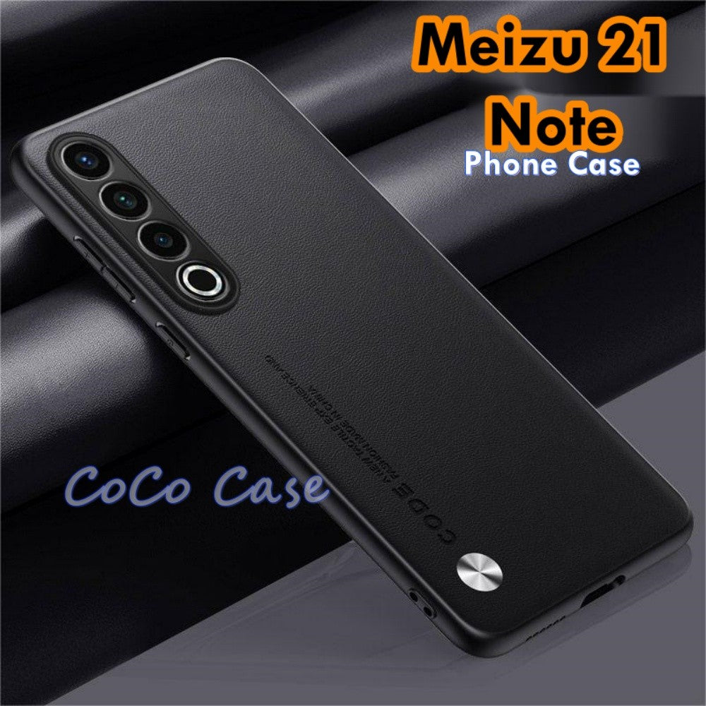 For Meizu 21 Note Cover Silicone Professional Full Case Classic Simple Solid Color Phone Case Cover sweatproof
