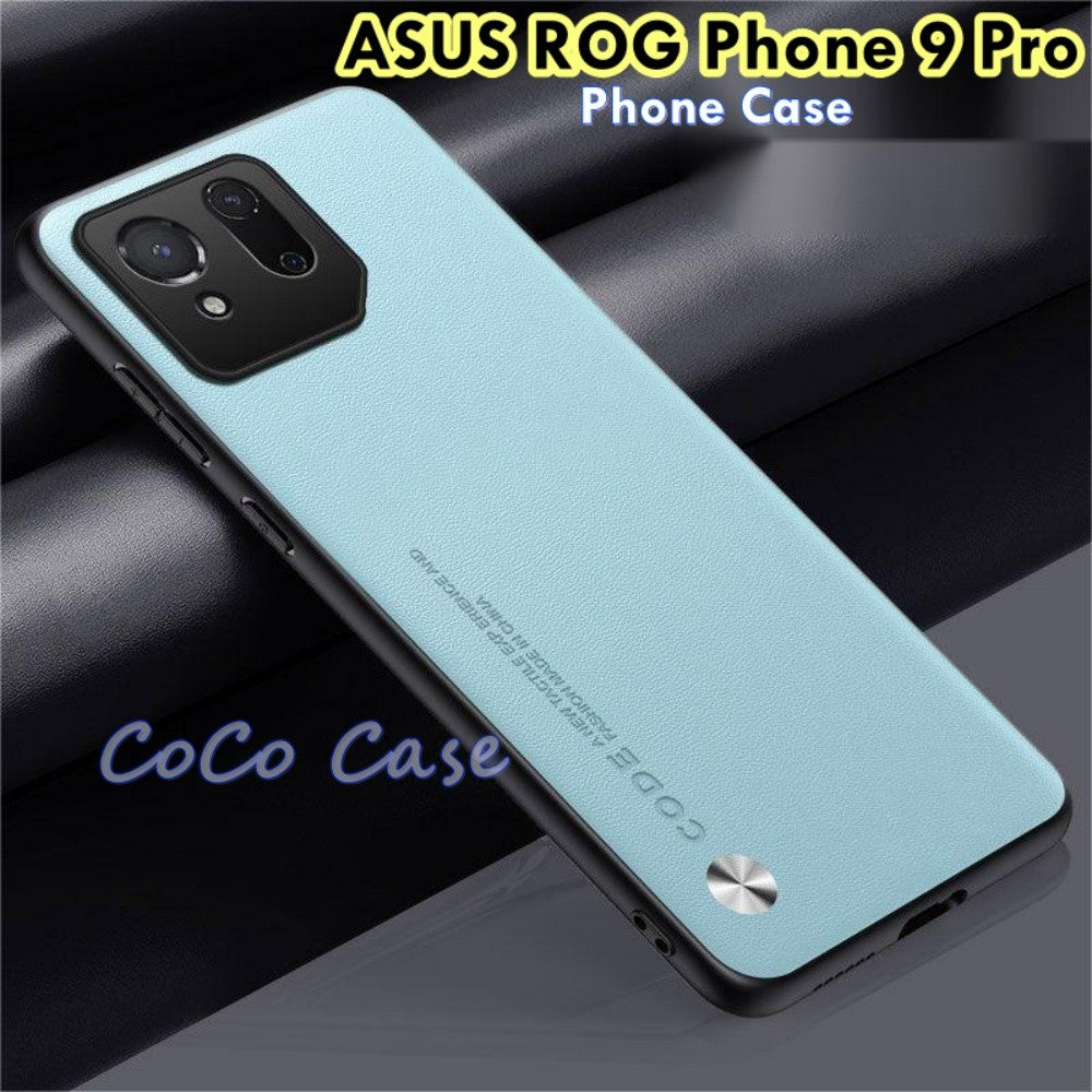 For ASUS ROG Phone 9 Pro Cover Silicone Professional Full Case Classic Simple Solid Color Phone Case Cover sweatproof