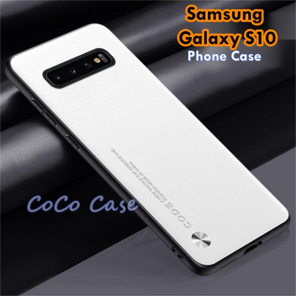 For Samsung Galaxy S10 Cover Silicone Professional Full Case Classic Simple Solid Color Phone Case Cover sweatproof