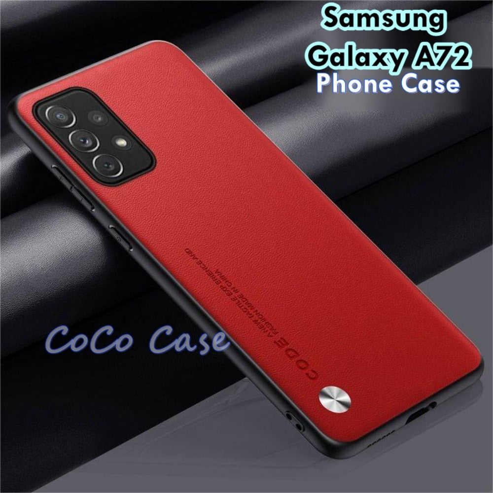 For Samsung Galaxy A72 Cover Silicone Professional Full Case Classic Simple Solid Color Phone Case Cover sweatproof