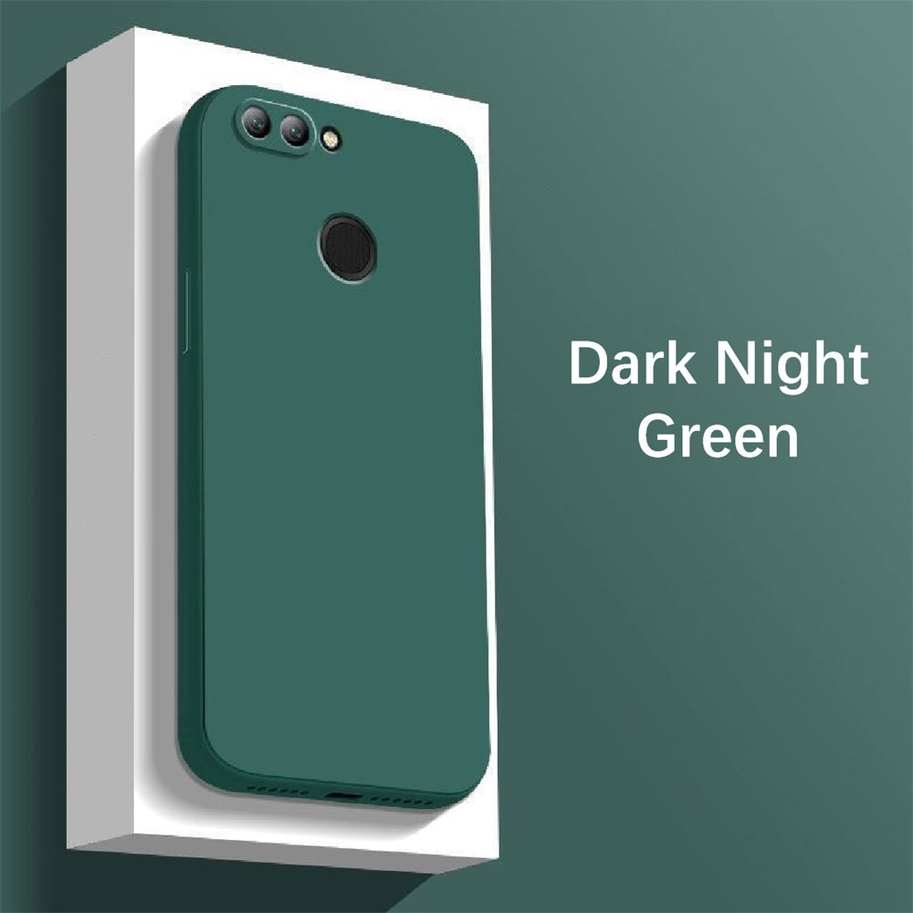 For Honor V9 Cover Drop and wear resistant Silicone Full Case Classic Simple Solid Color Phone Case Cover