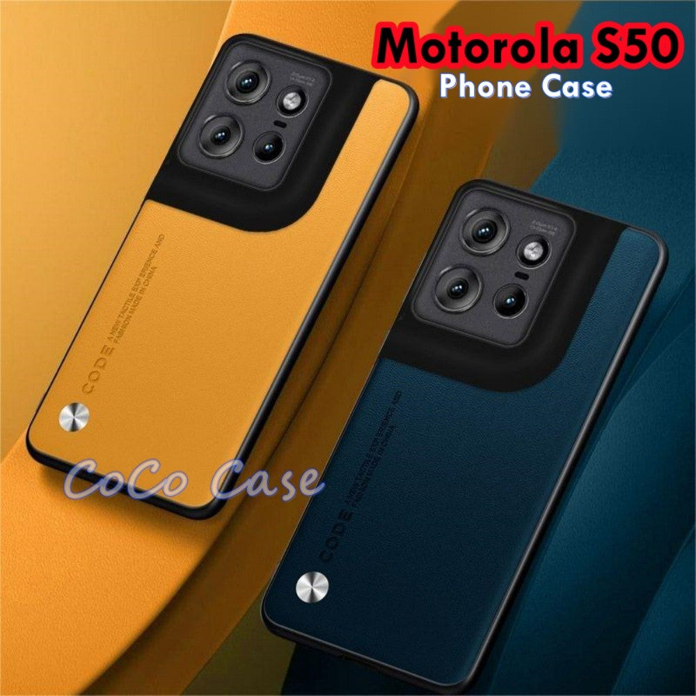 For Motorola S50 Cover Silicone Professional Full Case Classic Simple Solid Color Phone Case Cover sweatproof