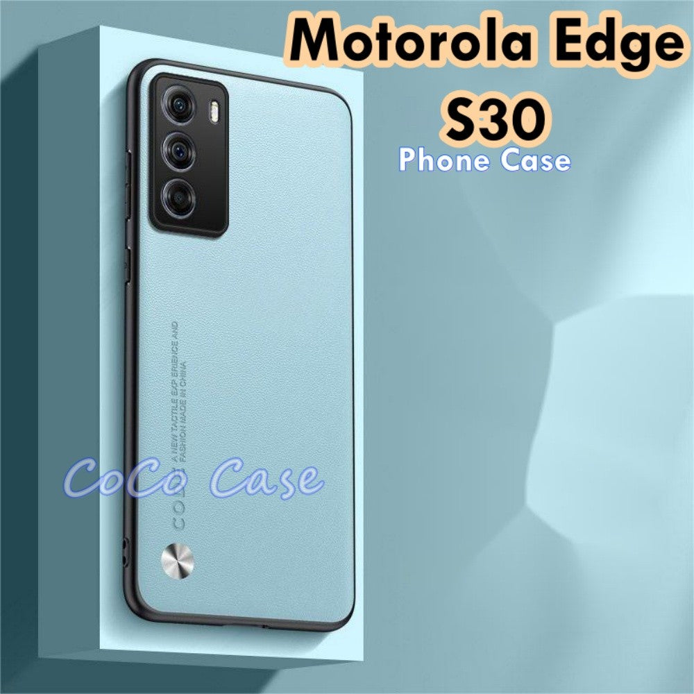 For Motorola Edge S30 Cover Silicone Professional Full Case Classic Simple Solid Color Phone Case Cover sweatproof