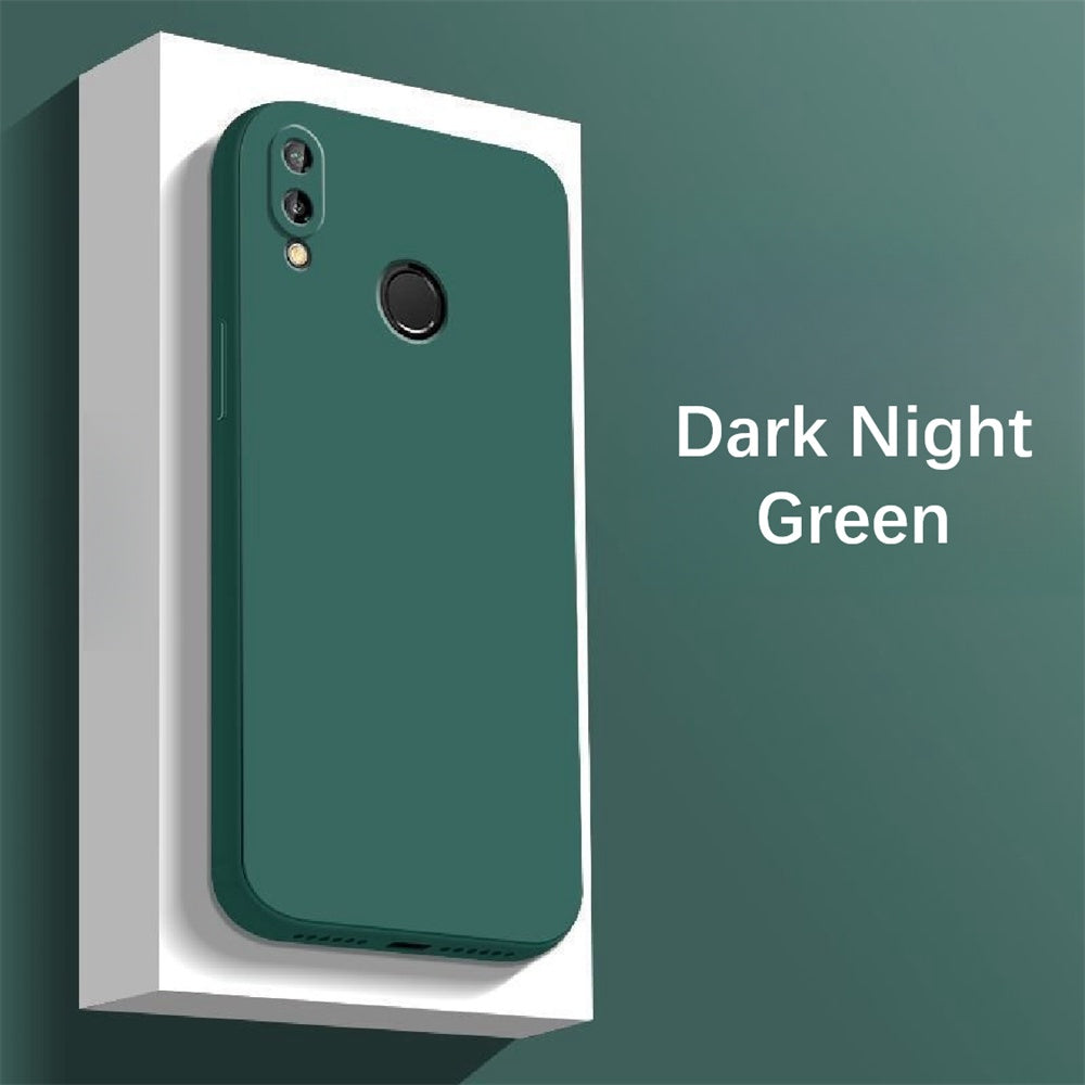 For Huawei Nova 3i Cover Drop and wear resistant Silicone Full Case Classic Simple Solid Color Phone Case Cover