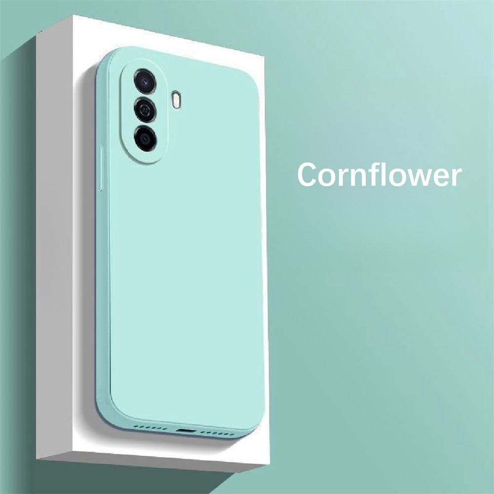 For Huawei Enjoy 505 Cover Drop and wear resistant Silicone Full Case Classic Simple Solid Color Phone Case Cover