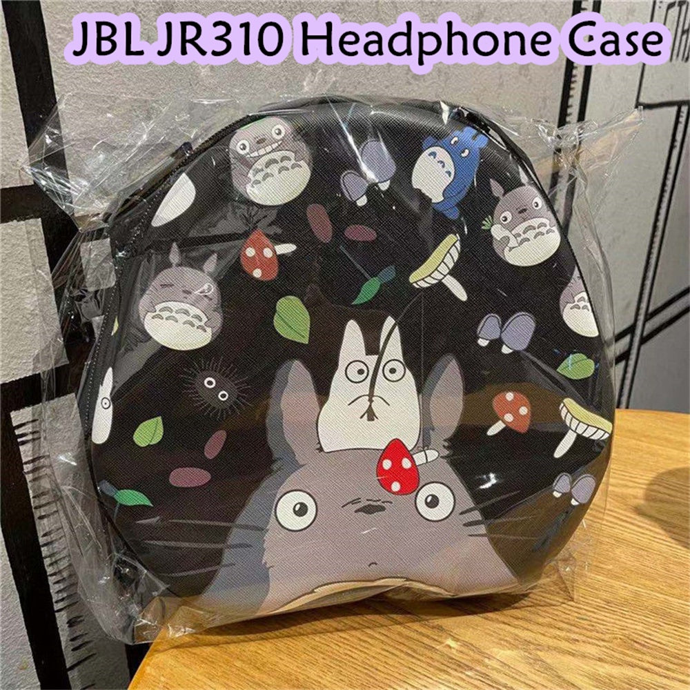 For JBL JR310 Headphone Case Cartoon Creative Patterns Headset Earpads Storage Bag Casing Box