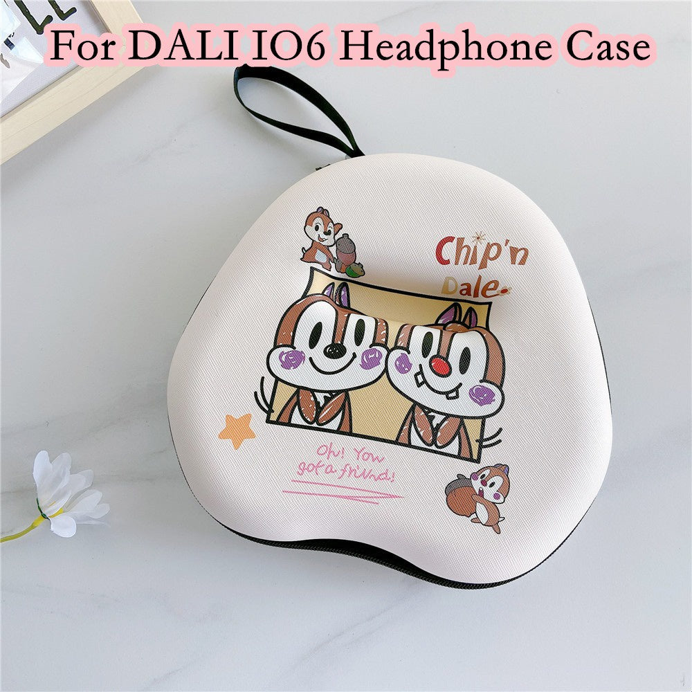 For DALI IO6 Headphone Case Cartoon Creative Patterns Headset Earpads Storage Bag Casing Box
