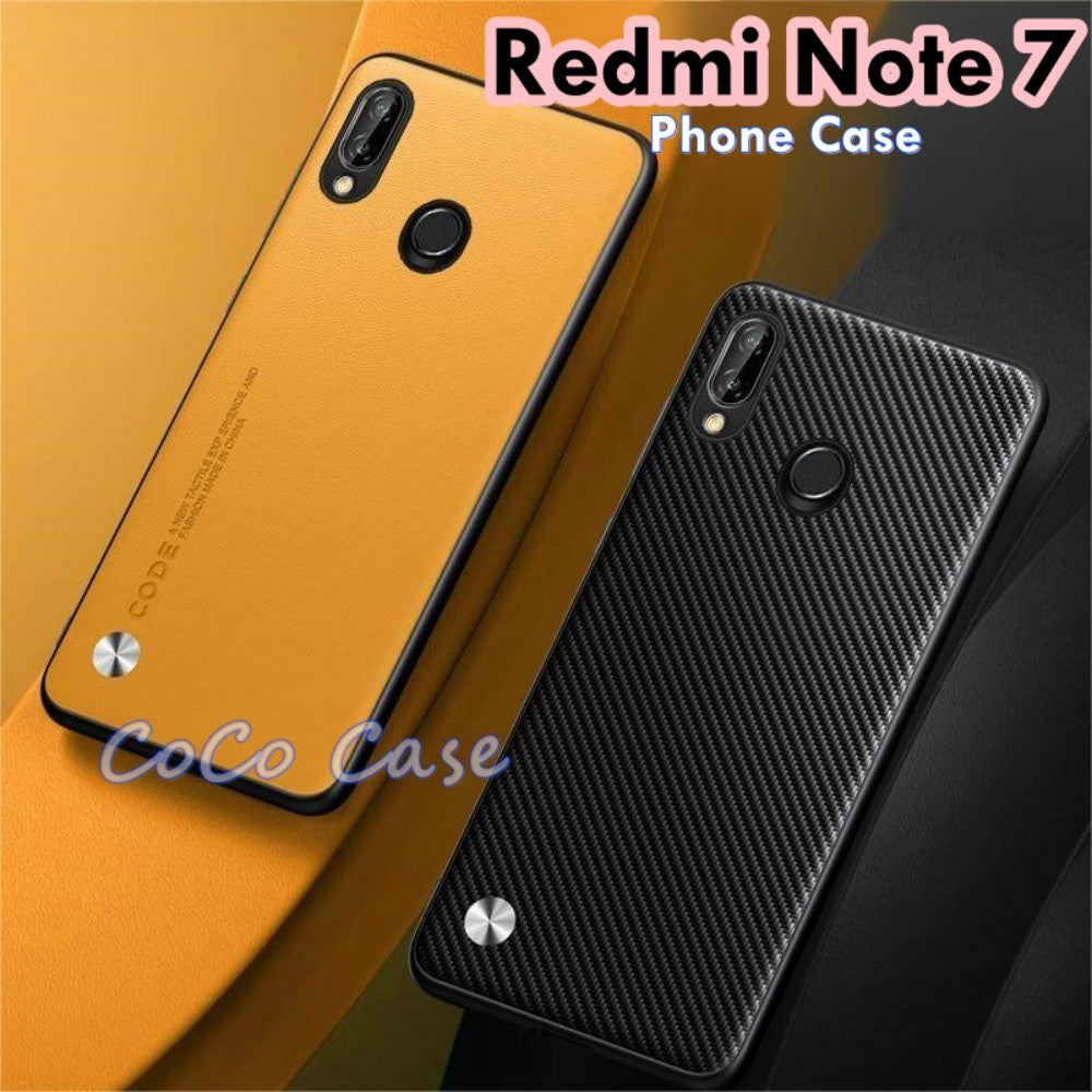 For Redmi Note 7 Cover Silicone Professional Full Case Classic Simple Solid Color Phone Case Cover sweatproof