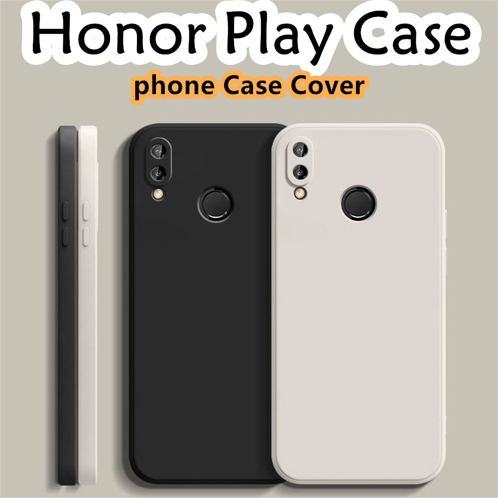 For Honor Play Cover Drop and wear resistant Silicone Full Case Classic Simple Solid Color Phone Case Cover