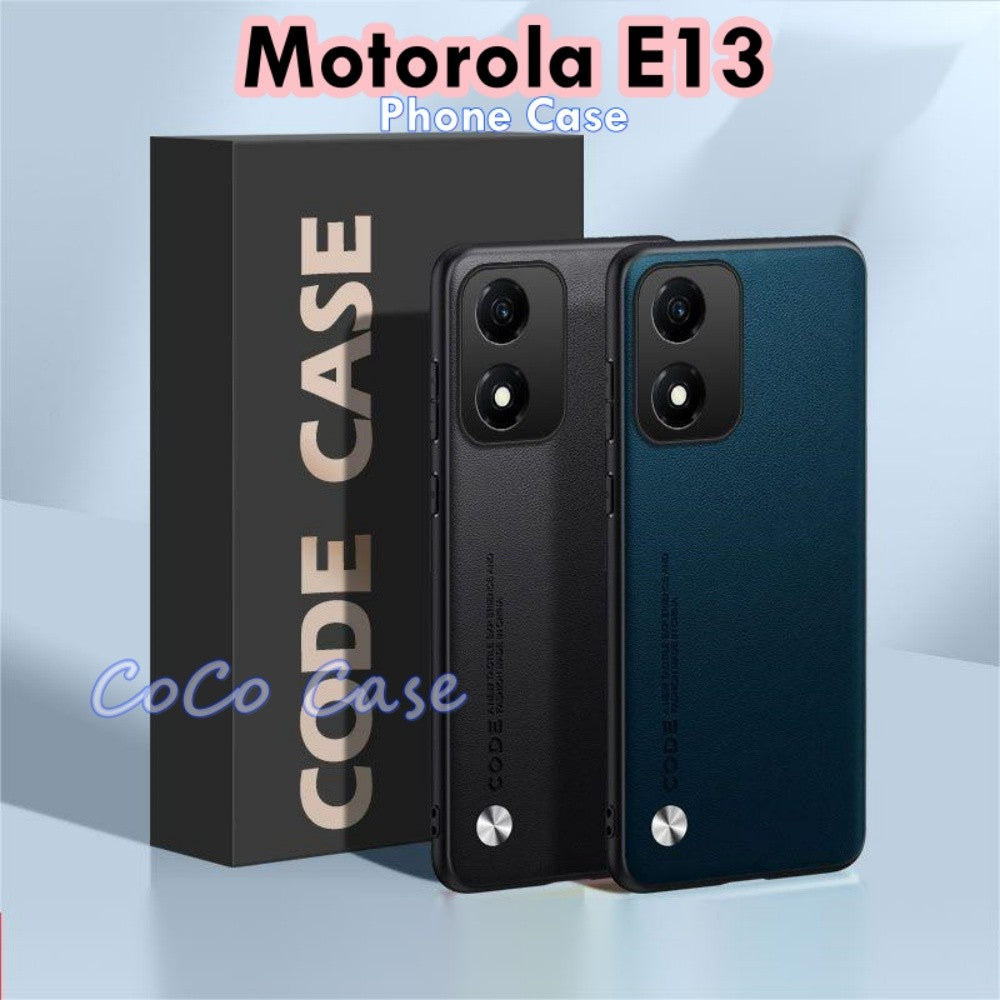 For Motorola E13 Cover Silicone Professional Full Case Classic Simple Solid Color Phone Case Cover sweatproof