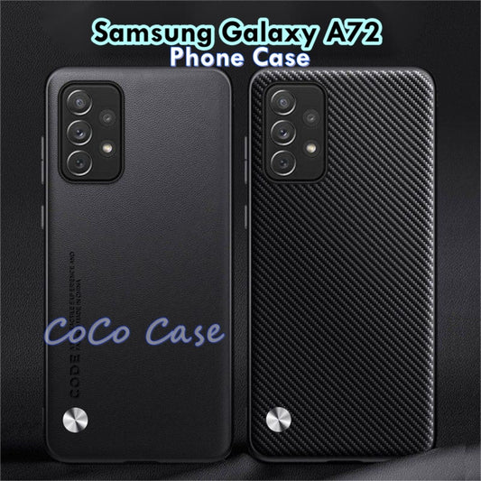 For Samsung Galaxy A72 Cover Silicone Professional Full Case Classic Simple Solid Color Phone Case Cover sweatproof