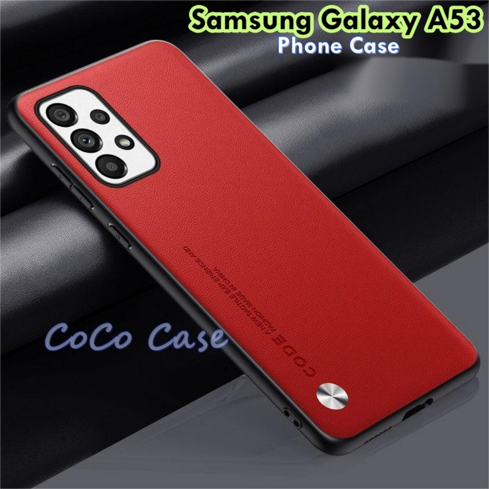 For Samsung Galaxy A53 Cover Silicone Professional Full Case Classic Simple Solid Color Phone Case Cover sweatproof