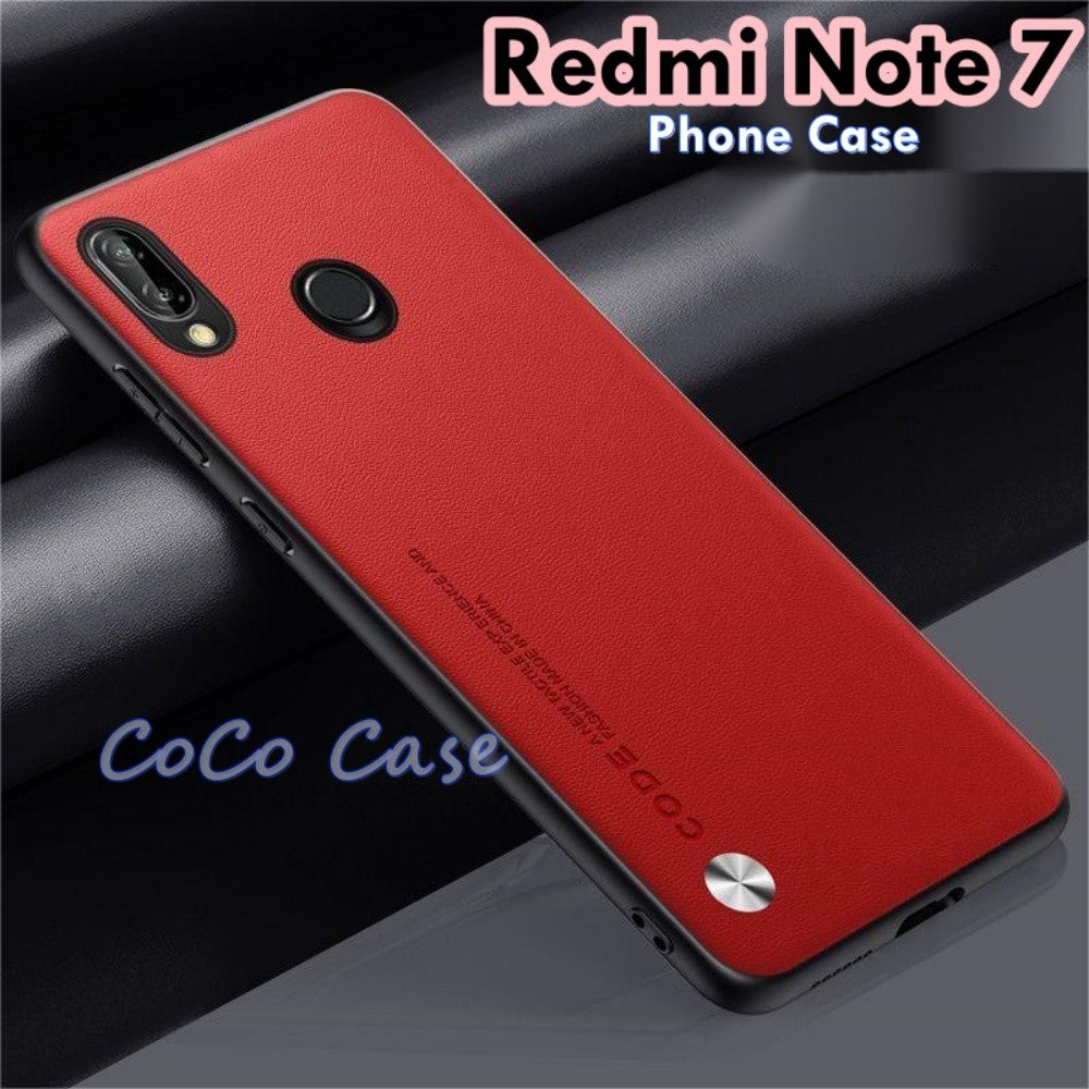 For Redmi Note 7 Cover Silicone Professional Full Case Classic Simple Solid Color Phone Case Cover sweatproof