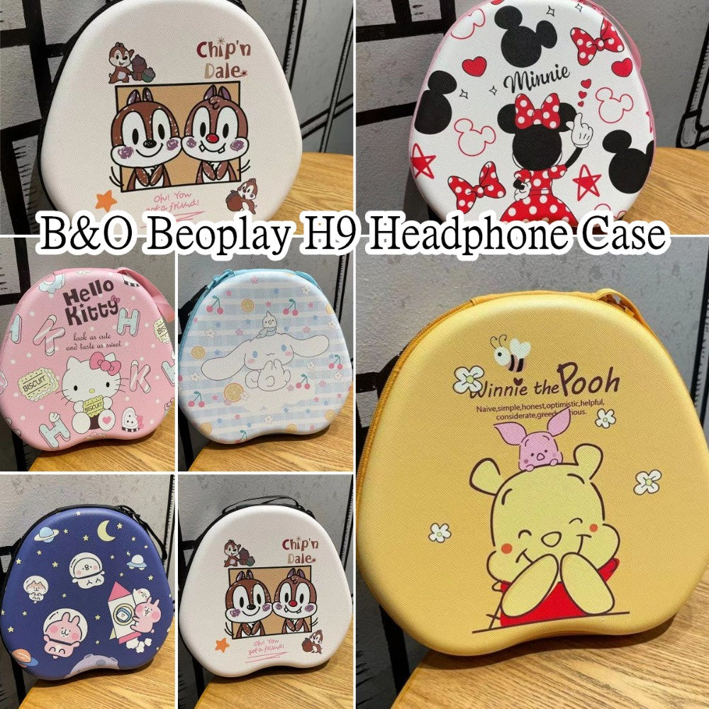 For B&O Beoplay H9 Headphone Case Cartoon Creative Patterns Headset Earpads Storage Bag Casing Box