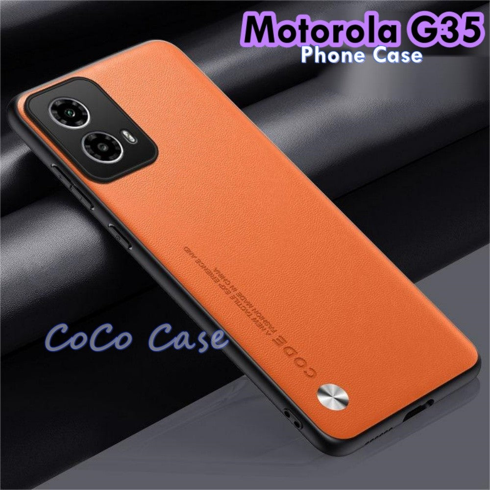 For Motorola G35 Cover Silicone Professional Full Case Classic Simple Solid Color Phone Case Cover sweatproof