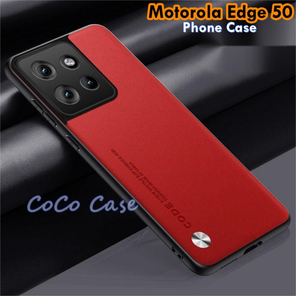 For Motorola Edge 50 Cover Silicone Professional Full Case Classic Simple Solid Color Phone Case Cover sweatproof