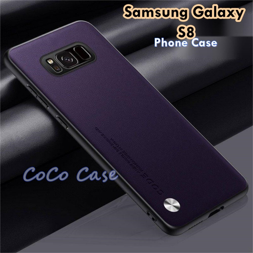 For Samsung Galaxy S8 Cover Silicone Professional Full Case Classic Simple Solid Color Phone Case Cover sweatproof