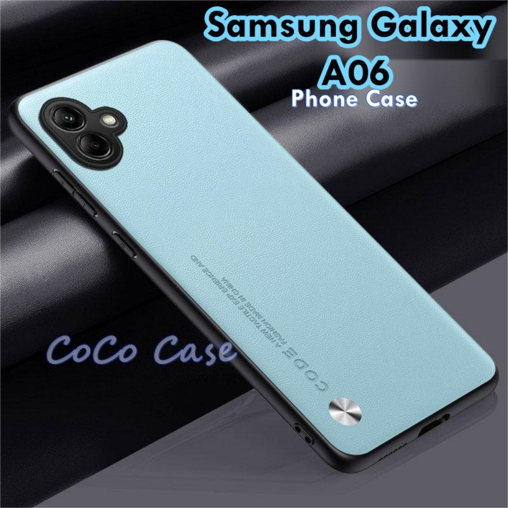 For Samsung Galaxy A06 Cover Silicone Professional Full Case Classic Simple Solid Color Phone Case Cover sweatproof