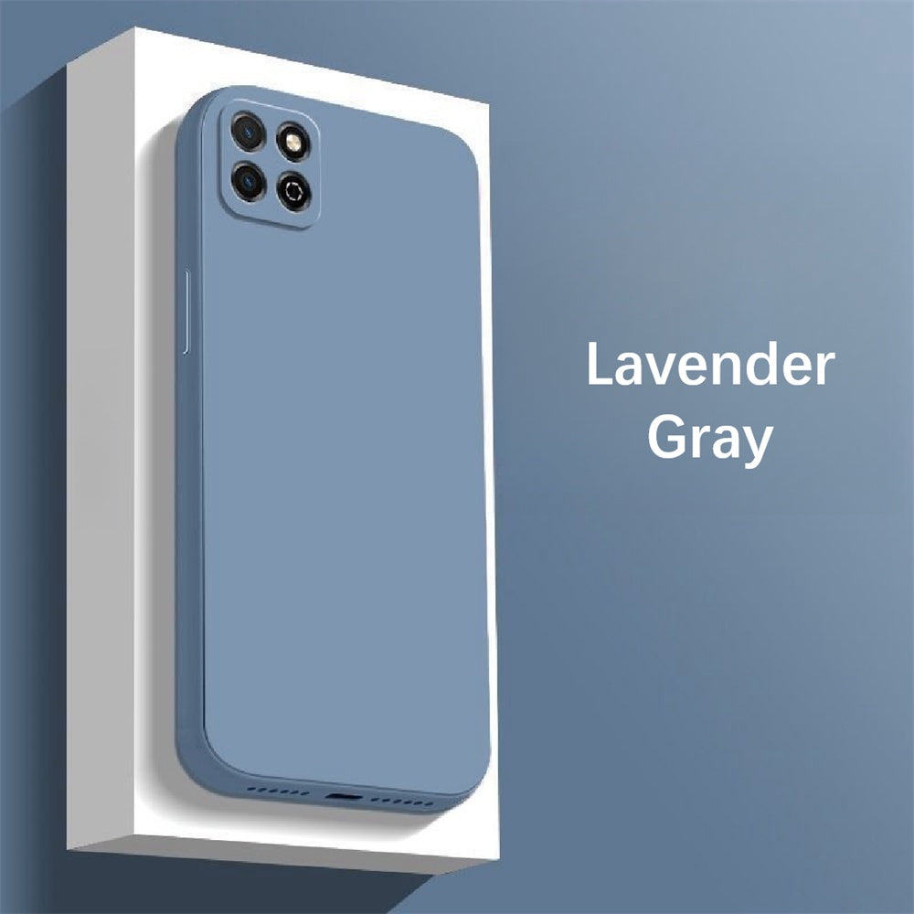 For Huawei Play 20 Cover Drop and wear resistant Silicone Full Case Classic Simple Solid Color Phone Case Cover